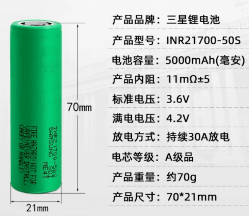 ob体育8家电芯企业的8款21700电芯了解21700电芯与18650电芯的渊源(图10)