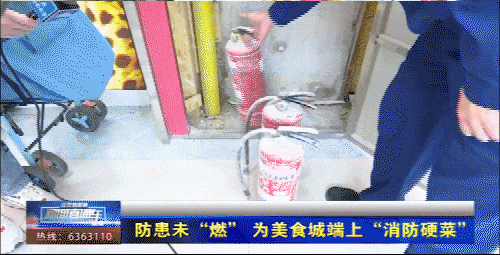 ob体育阳新县 守护“烟火气” 为美食城端上“消防硬菜”(图3)